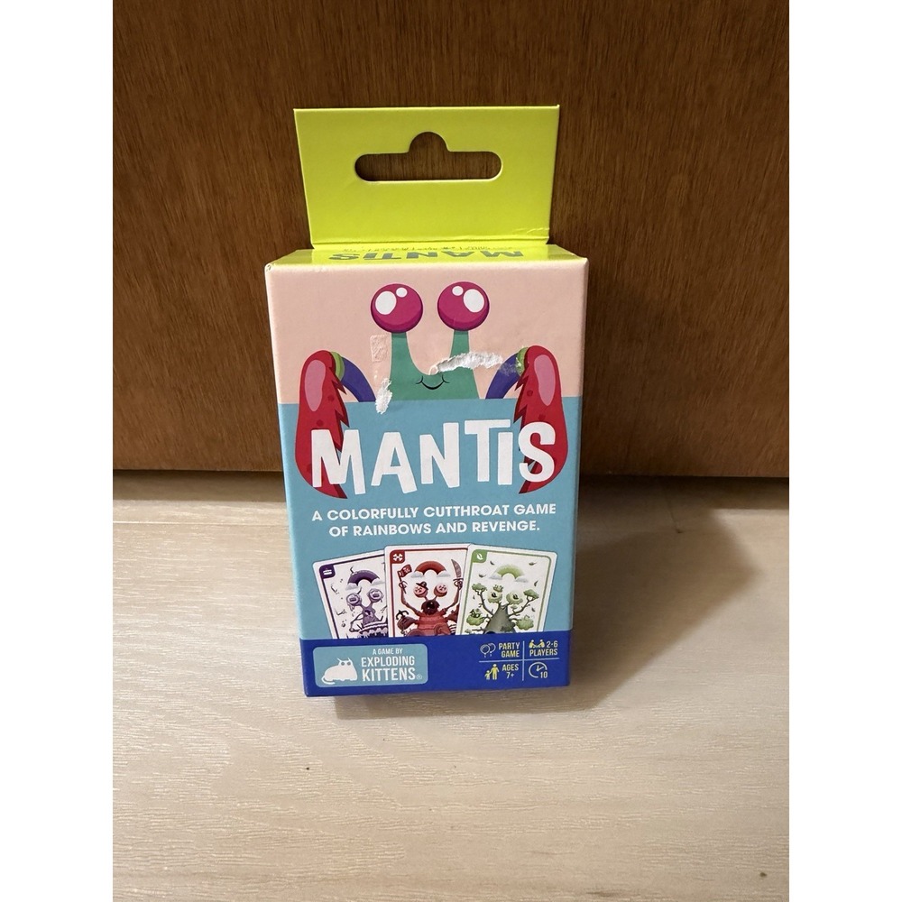Mantis - A Colorfully Cutthroat Game of Rainbows & Revenge by Exploding Kittens